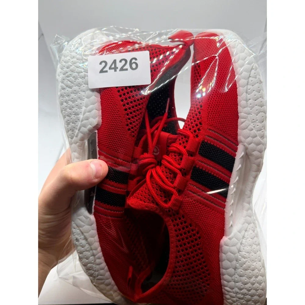 Ecko Unltd. Mens 10‎ Us Sneaker Red White Mesh Low Top Running Athletic Shoes